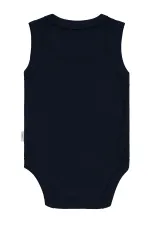 Bebek Çıtçıtlı Badi 0-24 Ay Lacivert - Paket