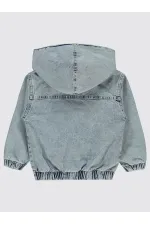 Kız Çocuk Ceket 2-5 Yaş Açık Mavi - Paket