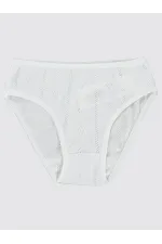 Girl Panties 2-9 Years White-Lilac - Package