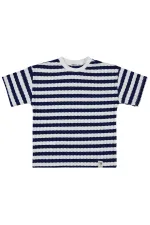 Boys' T-shirt, Ages 6-9, Navy Blue - Pack