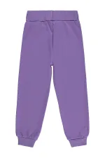 Bas de survêtement pour fille (2-5 ans), violet - Lot