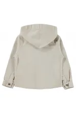 Boys' Jacket, Ages 10-13, Stone Color - Package