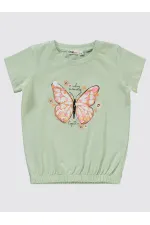 Kız Çocuk Takım 2-5 Yaş Çağla Yeşili - Paket