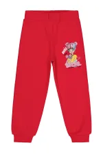 Girl's Tracksuit Bottoms 2-5 Years Old Fuchsia - Pack