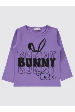 Kız Çocuk Sweatshirt 2-5 Yaş Meta Leylak - Paket