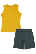 Erkek Çocuk Takım 2-5 Yaş Hardal - Paket