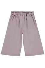 Kız Çocuk Kapri 6-9 Yaş Koyu Pembe - Paket