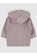 Gilet bébé 0-24 mois Lilas doux - Emballage