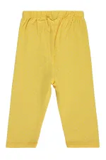Baby Leggings 0-24 Months Dark Yellow - Pack