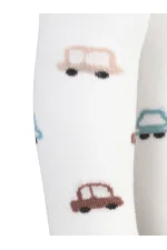 Bebek Külotlu Çorap 0-24 Ay Ekru - Paket