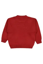 Pull rouge pour fille de 2 à 5 ans - Lot