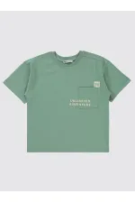 Boys T-Shirt 6-9 Years Old Soft Khaki - Package