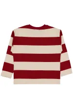 Erkek Çocuk Sweatshirt 10-13 Yaş Bordo - Paket