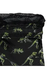 Erkek Çocuk Deniz Şort 2-5 Yaş Siyah - Paket