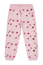 Kız Çocuk Eşofman Altı 6-9 Yaş Açık Gül Kurusu - Paket