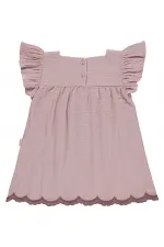 Combinaison et robe bébé 0-24 mois rose poudré - Emballage