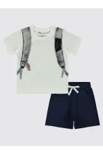 Costume garçon 2-5 ans écru - Emballage