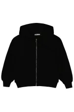 Gilet noir pour fille - Emballage