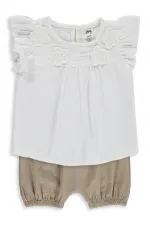 Ensemble bébé 0-24 mois, blanc cassé - Emballage