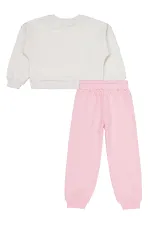 Girls Tracksuit Set 2-5 Years Old Ecru - Package
