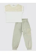 Ensemble gris pour filles de 6 à 9 ans - Emballage