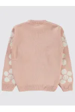 Pull pour fille de 6 à 9 ans, couleur poudre - Emballage