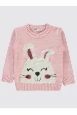 Pull rose pour fille de 2 à 5 ans - Emballage
