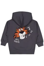 Gilet garçon anthracite 2-5 ans - Emballage