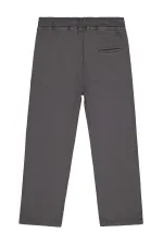 Pantalon garçon 6-9 ans, couleur fumée - Emballage