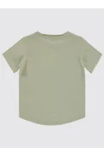 Lot de T-shirts pour garçons de 6 à 9 ans, gris doux