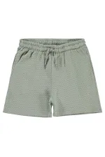 Kız Çocuk Şort 10-13 Yaş Çağla Melanj - Paket