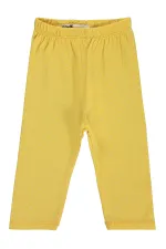 Baby Leggings 0-24 Months Dark Yellow - Pack