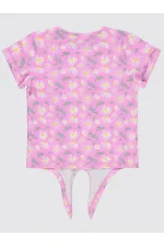 Girl T-Shirt 6-9 Years Old Fondant Pink - Package