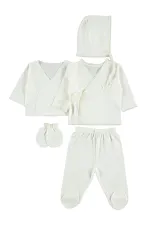 Ensemble de body bébé 0-24 mois, écru - Emballage