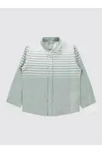 Chemise garçon 10-13 ans kaki - Emballage