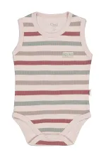 Body bébé à boutons-pression 0-24 mois, couleur pierre - Lot