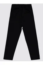 Erkek Çocuk Pantolon 6-9 Yaş Siyah - Paket