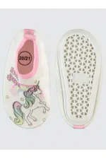 Kız Çocuk Deniz Ayakkabısı 21-25 Numara Beyaz - Paket