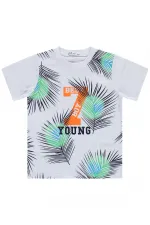 Erkek Çocuk Takım 2-5 Yaş Ekru-Lacivert - Paket