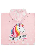 Kız Çocuk Pelerin 2-5 Yaş Pudra - Paket