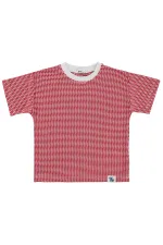 Lot de t-shirts rouges pour garçons de 2 à 5 ans