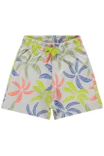 Boys' Shorts, Ages 2-5, Dark Stone Color - Package