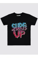 Boys T-Shirt 2-5 Years Old Black - Pack