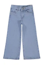 Kız Çocuk Pantolon Kot 10-13 Yaş Açık Mavi - Paket