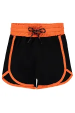 Erkek Çocuk Şort 2-5 Yaş Siyah - Paket