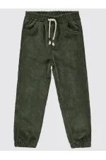Pantalon garçon 10-13 ans kaki - Lot