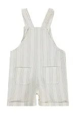 Boys' Overalls, Ages 2-5, Brown - Pack