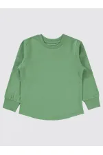 Erkek Çocuk Sweatshirt 2-5 Yaş Açık Haki - Paket