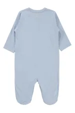 Grenouillère bébé 0-24 mois bleue - Emballage