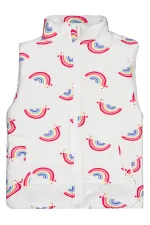 Kız Çocuk Yelek 6-9 Yaş Ekru - Paket